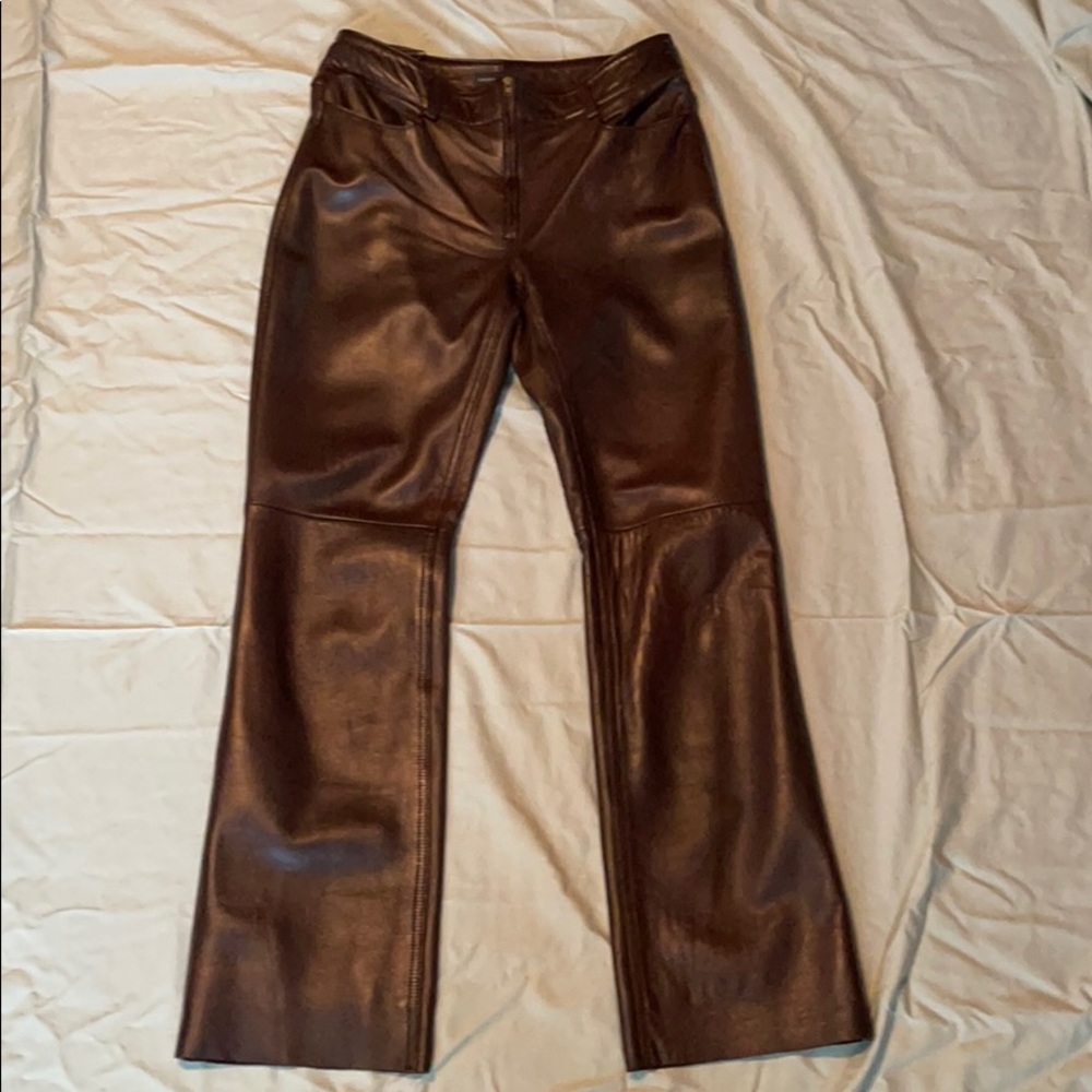 Leather pants